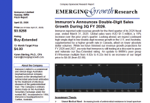 Immuron Limited (NASDAQ: IMRN) (ASX: IMC) Emerging Growth Research Report – April 22, 2026